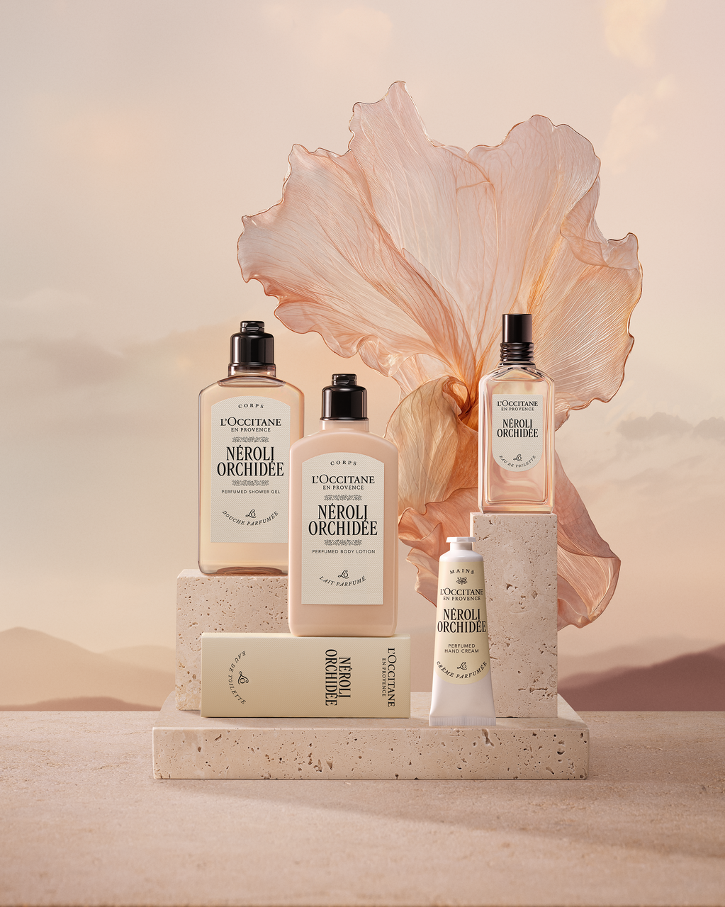 Néroli Orchidée perfumed body lotion