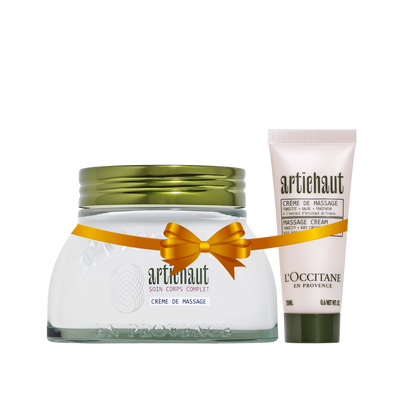 Artichoke Body Massage Cream Set - Gifts For Him
