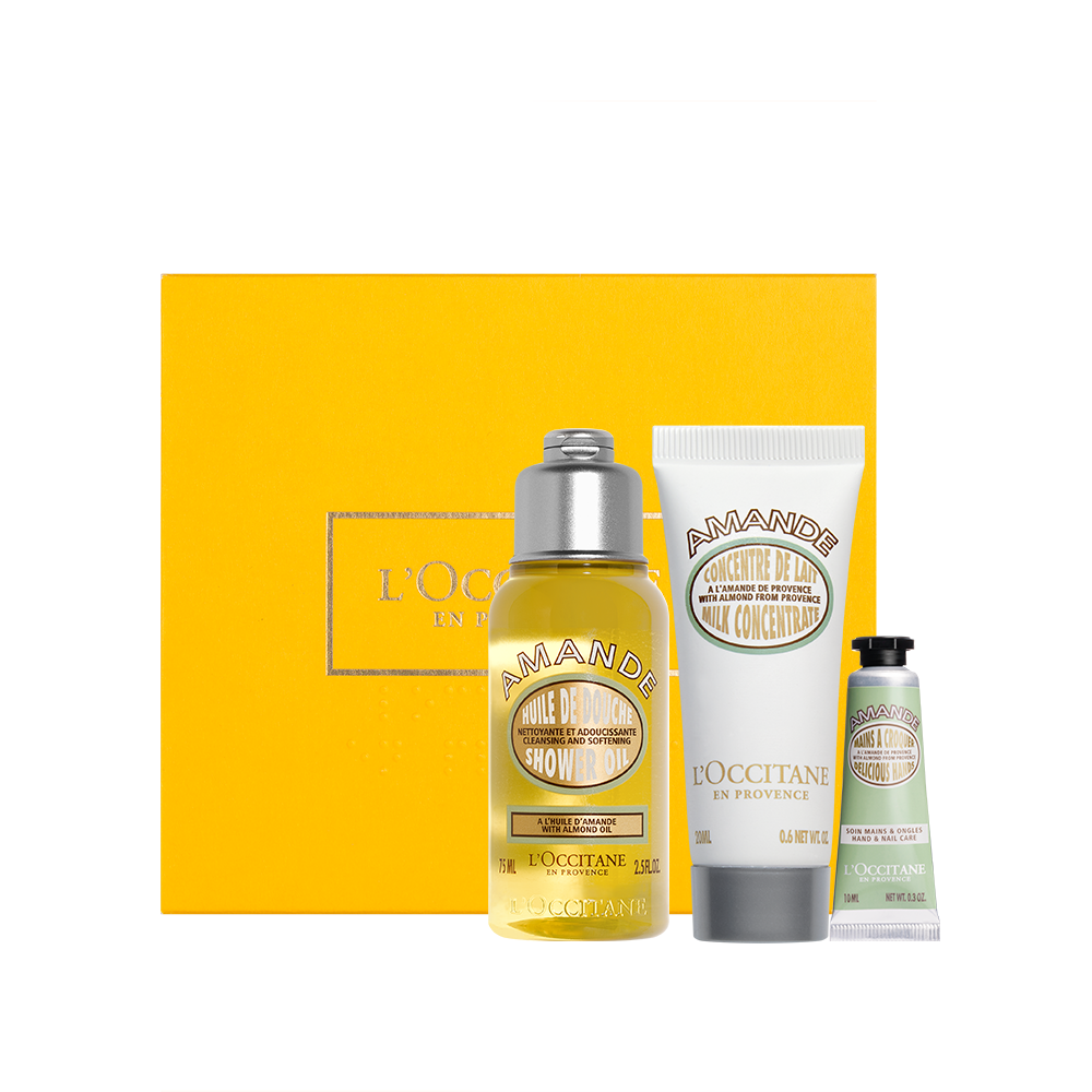 Almond Bodycare Travel Size Set