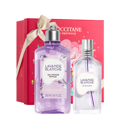 White Lavender Set - Gifts For Her