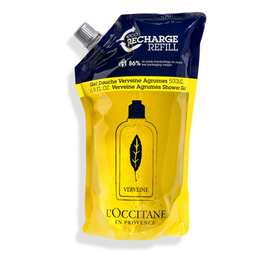 Citrus Verbena Shower Gel Eco-Refill - Indulging Hand Care & Body Care
