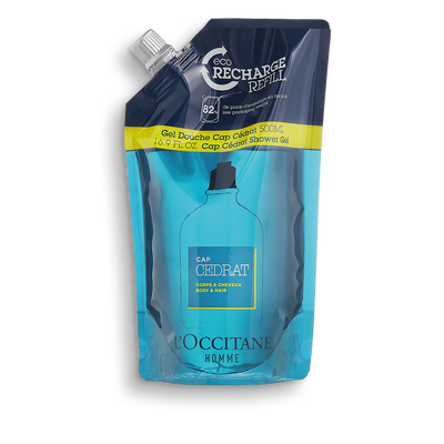 Cap Cedrat Shower Gel Refill - Men's Bath & Shower Products
