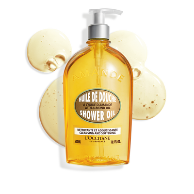 Almond Shower Oil - Almond Body & Hand Care