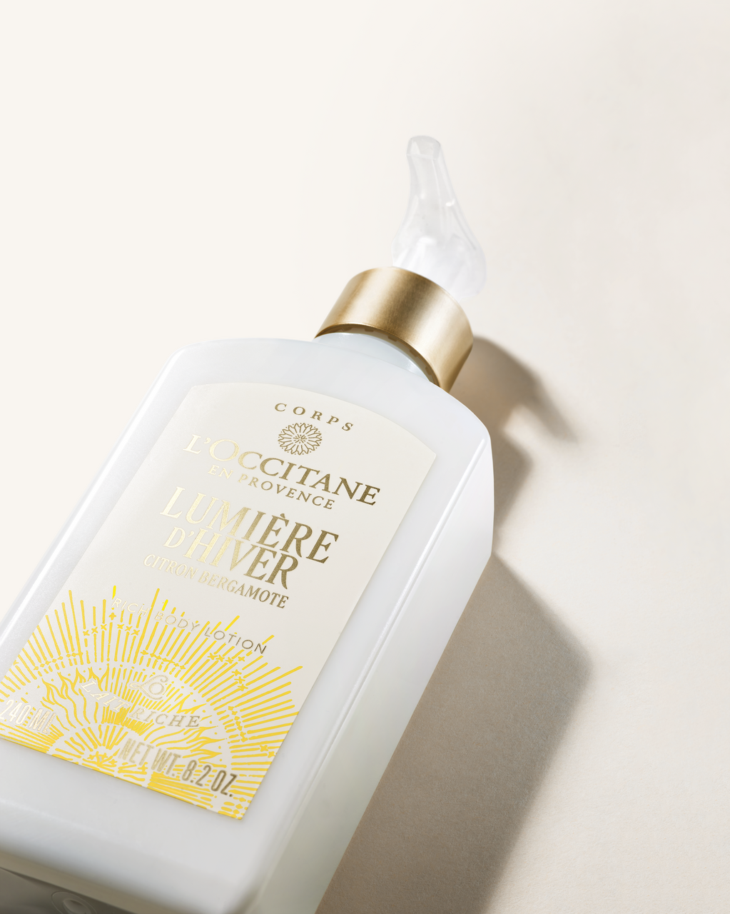 Lumière d'Hiver rich body lotion 