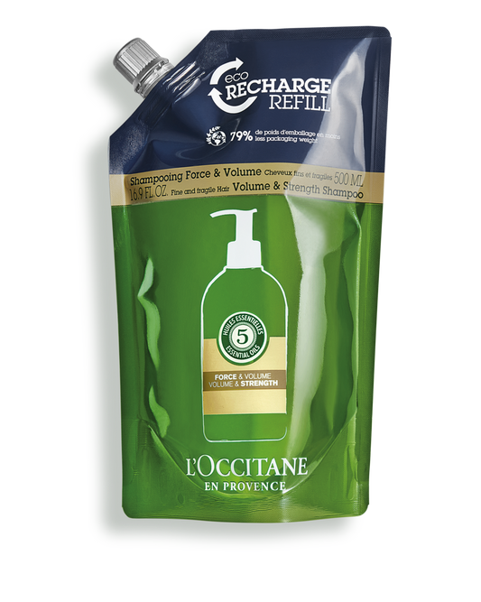 Volume & Strength Shampoo Refill 500Ml