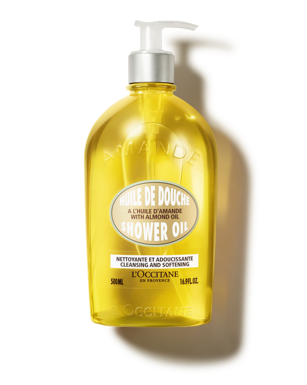 Almond Shower Oil 500ml - Image 1