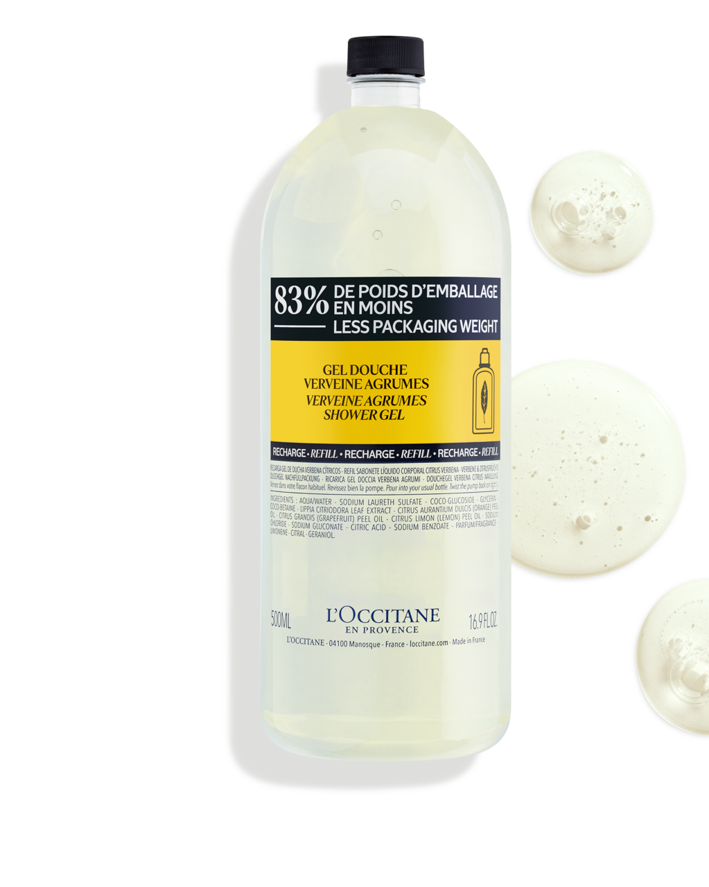 Citrus Verbena Shower Gel Refill