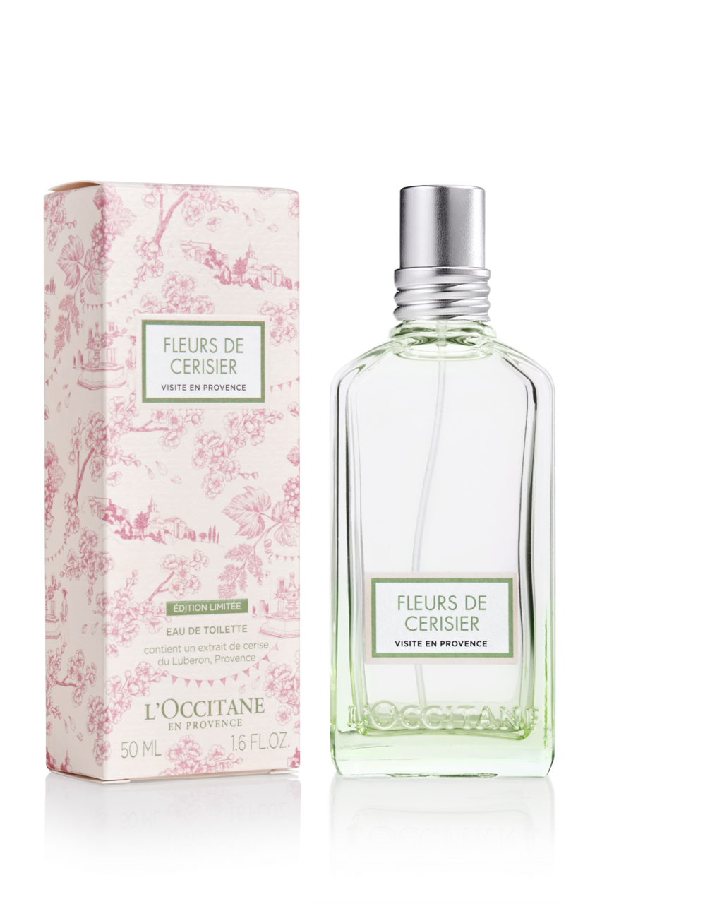 Fleurs de Cerisier Visite en Provence Eau de Toilette 50ML
