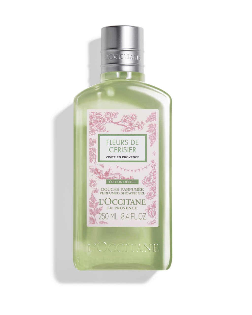 Fleurs de Cerisier Visite en Provence Shower Gel 250ML