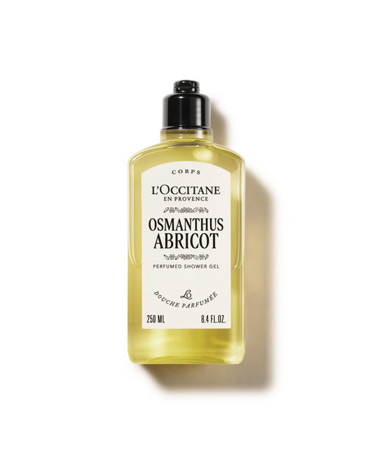 Osmanthus Abricot perfumed shower gel