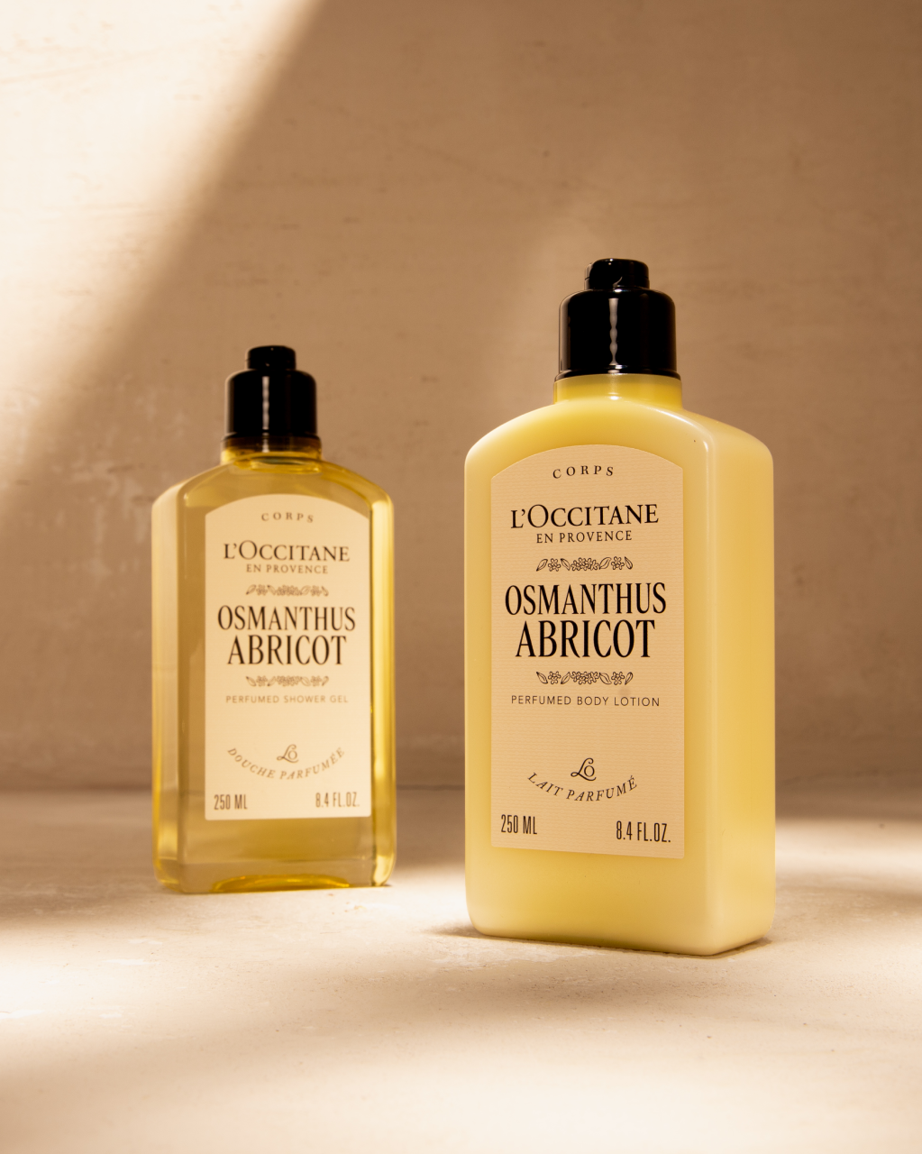Osmanthus Abricot perfumed body lotion