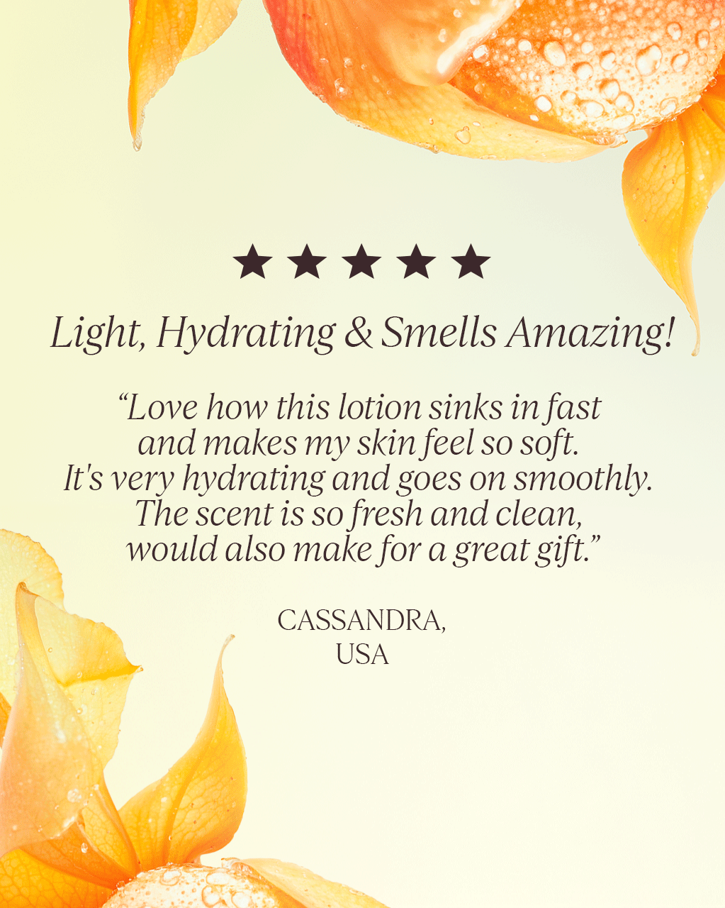 Osmanthus Abricot perfumed body lotion