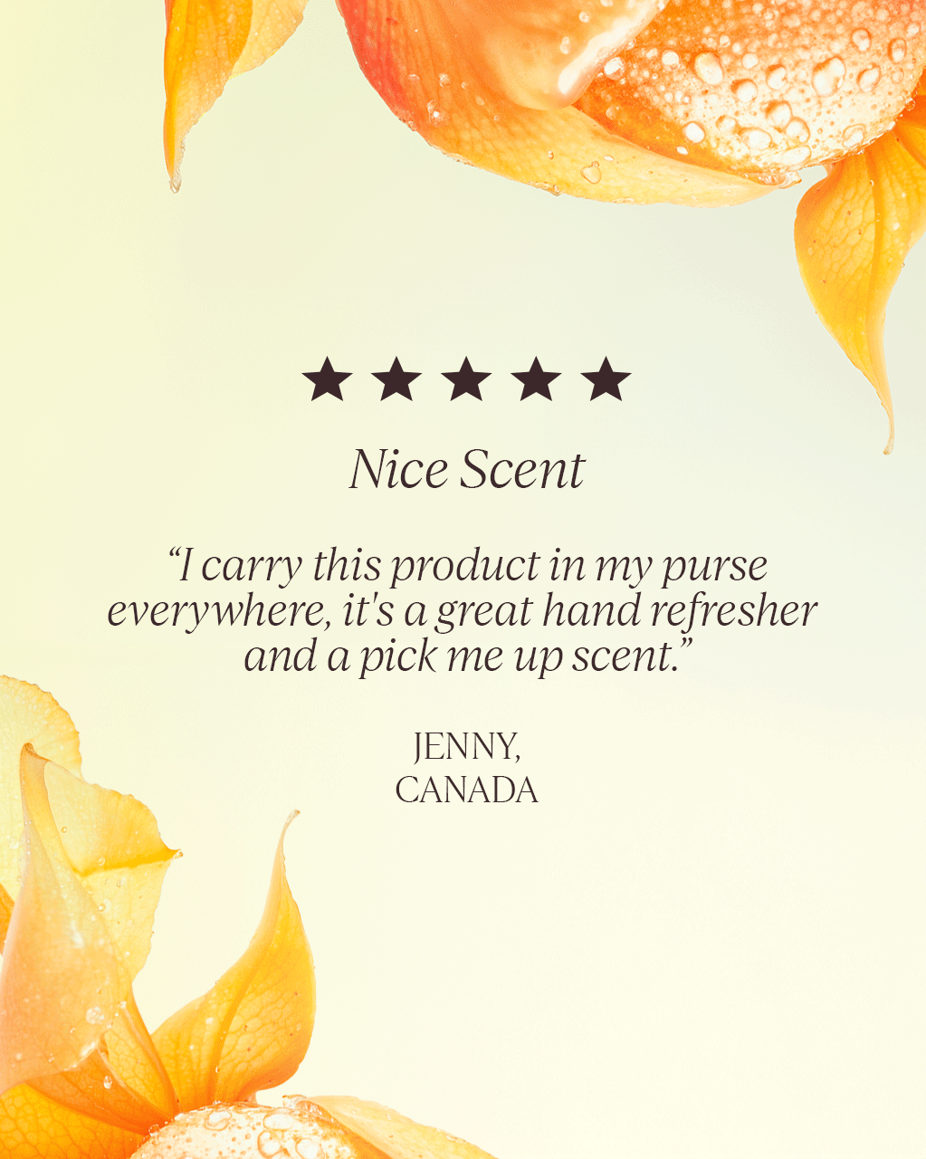 Osmanthus Abricot perfumed hand cream