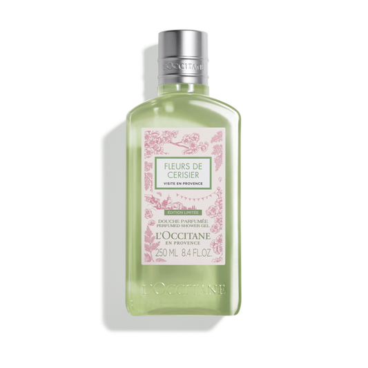 Cherry Blossom Shower Gel - 250ml - Fleurs de Cerisier Visite en Provence