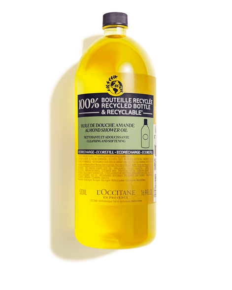 Almond Shower Oil Refill Pack - 500ml