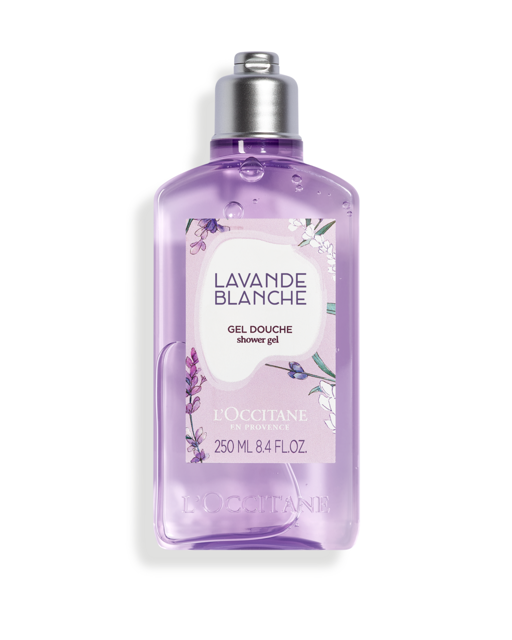 White Lavender Shower Gel 250ML - Illustration 1