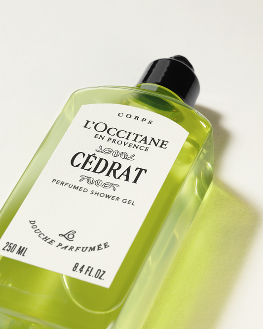 Cédrat perfumed shower gel
