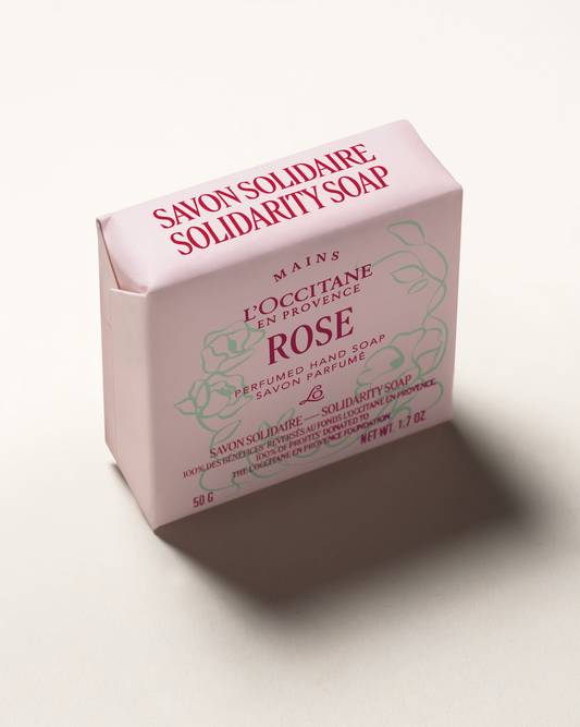 Rose solidarity perfumed hand soap