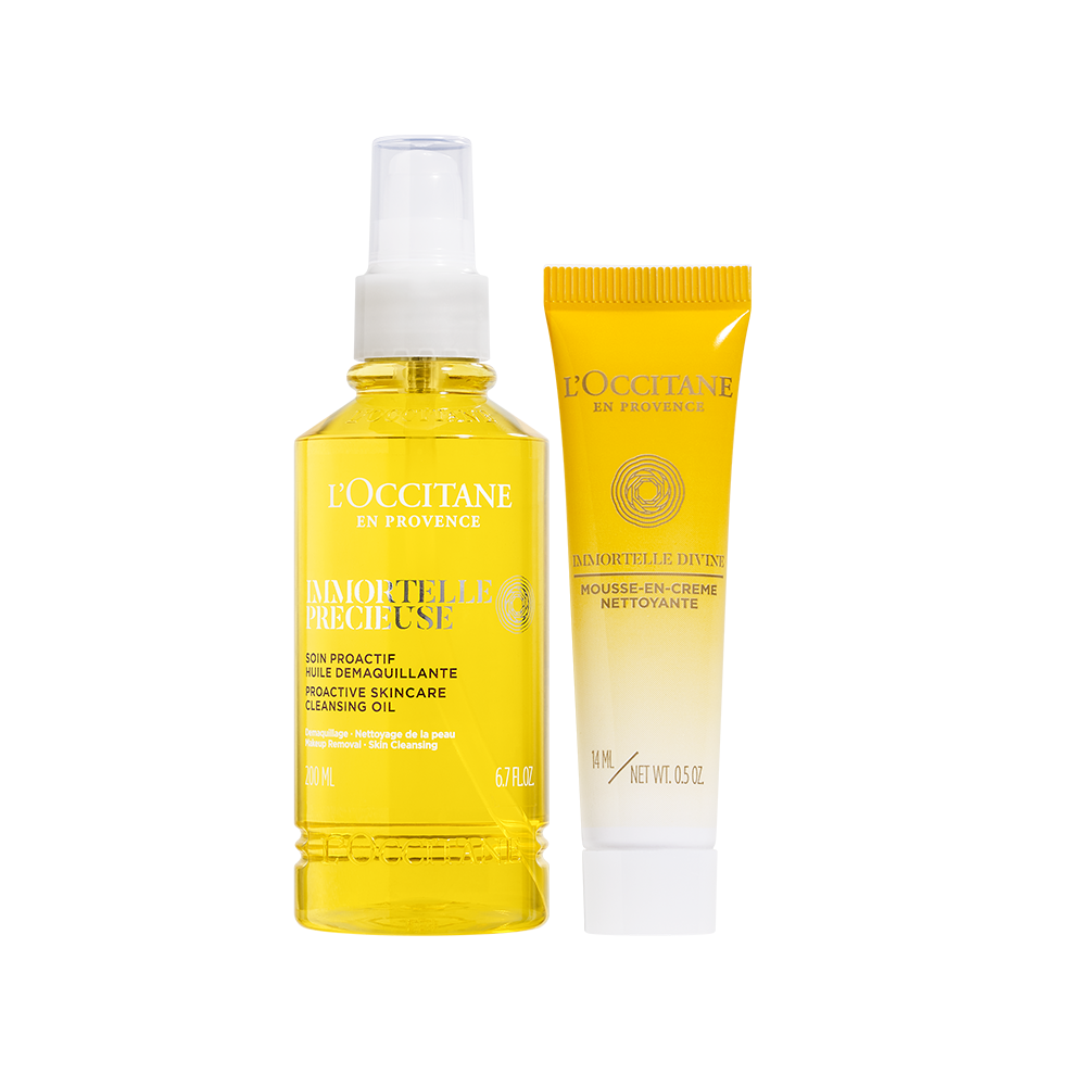 Immortelle Precious & Divine Double Cleansing Bundle