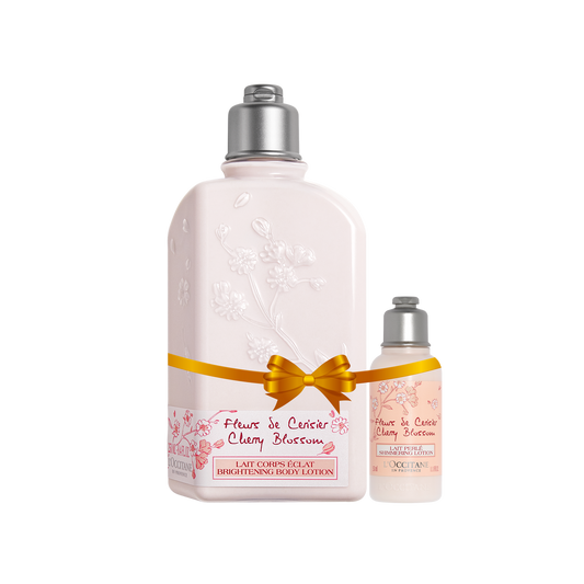 Cherry Blossom Shimmering Lotion Combo Set