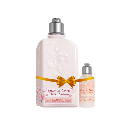 Cherry Blossom Shimmering Lotion Combo Set - Gifts Under ₹6,000