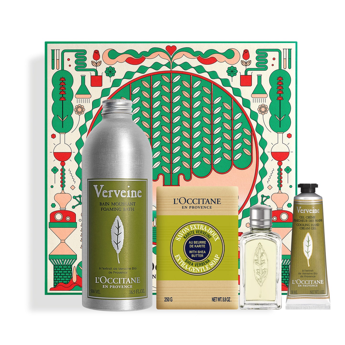 Verbena Shower Combo Set