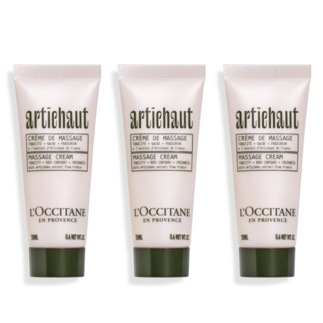 Artichoke Body Massage Cream 20ml - Pack of 3