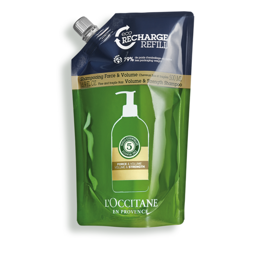 Volume & Strength Shampoo Refill 500Ml