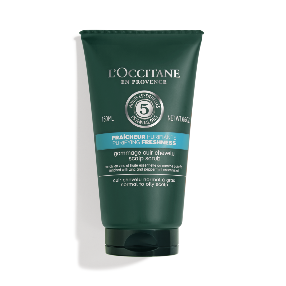 5 Essential Oils Purifying Freshness Scalp Scrub