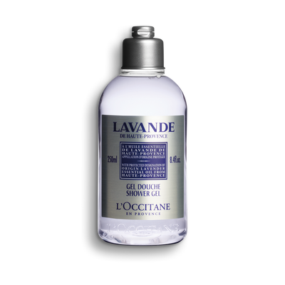 Lavender Organic Shower Gel - Lavender Body & Hand Care