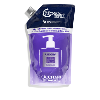 Lavender Cleansing Hand Wash Eco-Refill - Shower & Liquid Soaps Eco-Refills