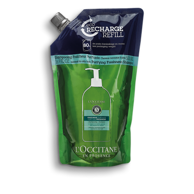 5 Essential Oils Purifying Freshness Shampoo Eco-refill - Men's Hair Care